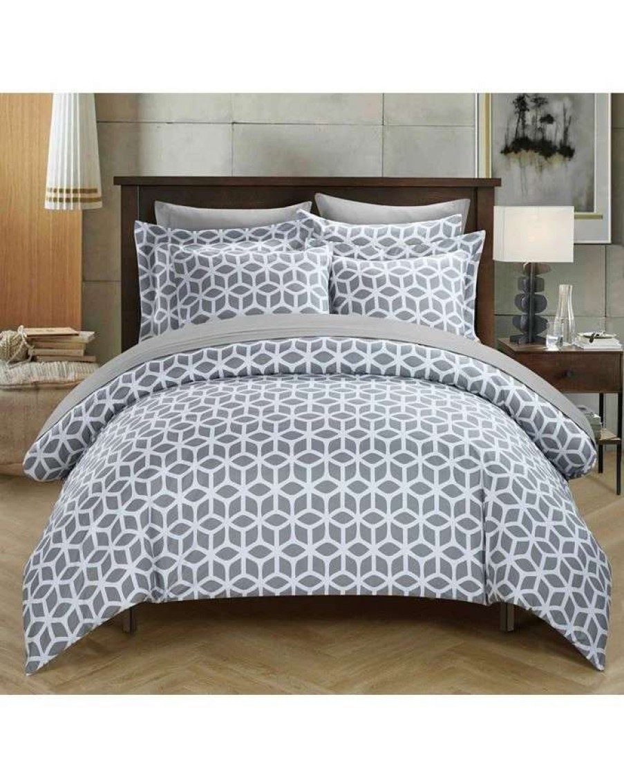 Duvet Covers & Sets * | Chic Home Elizabeth 2 Pc Twin Duvet Cover Set