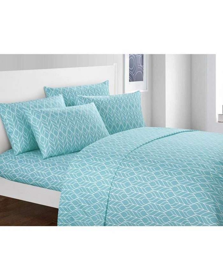 Sheets & Pillowcases * | Chic Home Fallen Leaf 6-Pc King Sheet Set