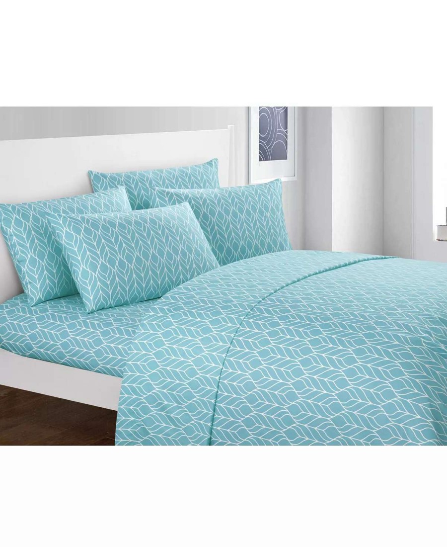 Sheets & Pillowcases * | Chic Home Fallen Leaf 6-Pc King Sheet Set