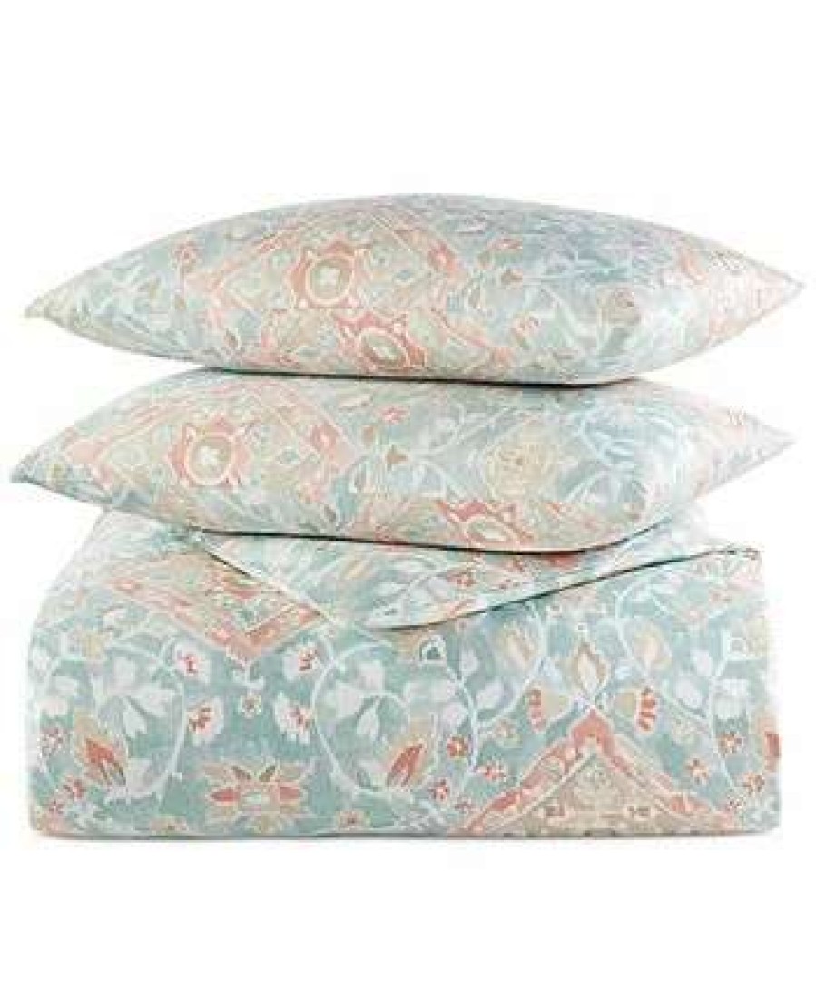 Duvet Covers & Sets * | Charter Club Terra Mesa 3-Pc. Duvet Cover Set, King, Created For Macy'S Turquoise/Aqua