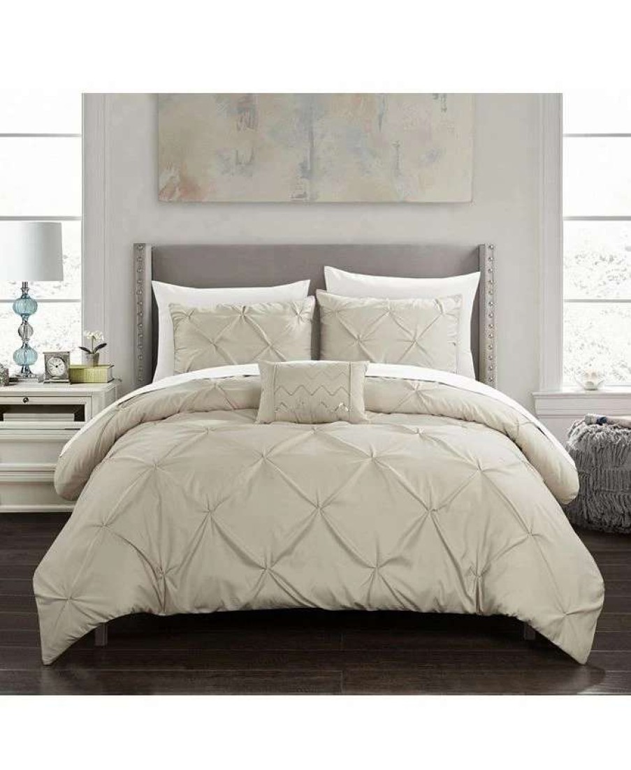 Duvet Covers & Sets * | Chic Home Daya 4-Pc. Duvet Cover Sets