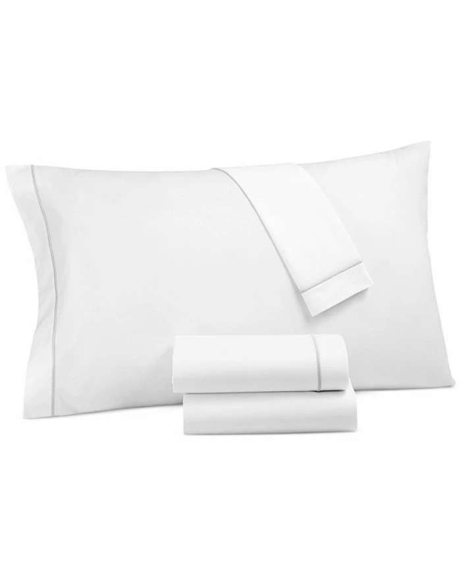 Sheets & Pillowcases * | Hotel Collection Italian Percale Cotton 4-Pc. Sheet Set, King, Created For Macy'S