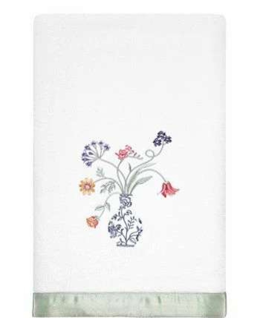 Bath Towels * | Linum Home Textiles Turkish Cotton Stella Embellished Towel Set, 3 Piece