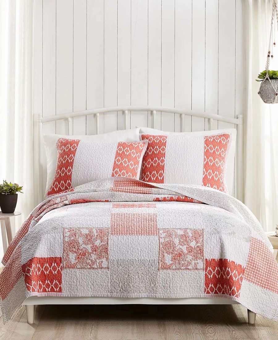 Designer Bedding * | Jessica Simpson Lago Standard 20 26" Sham Coral