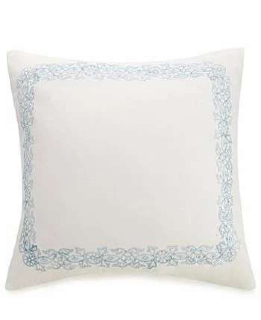 Designer Bedding * | Jessica Simpson Bonnie Euro Sham Blue